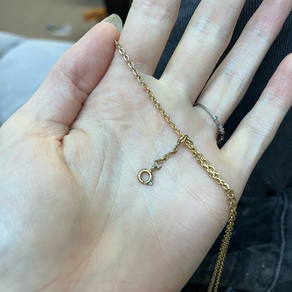 Vintage 1958 Snoopy Ski Bum Necklace Gold Colour - Picture 6 of 7